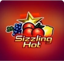 Sizzling Hot - обложка игры с фруктами для гемблеров, которые хотят играть в Плей Фортуна
